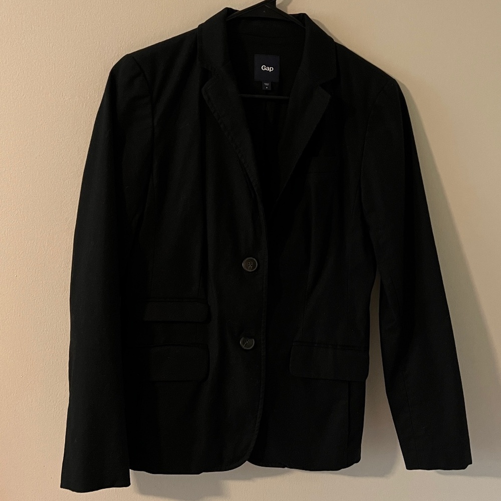 Gap Black single breasted blazer